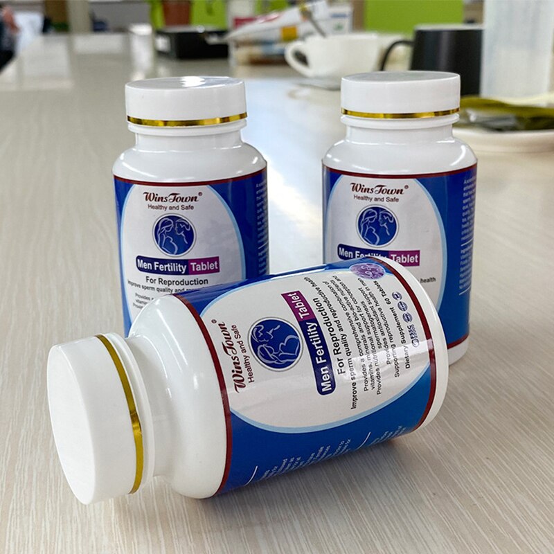1 Bottle Fertility Tablets Healthy men's body film Provide nutrition concentration and sperm support male reproductive health