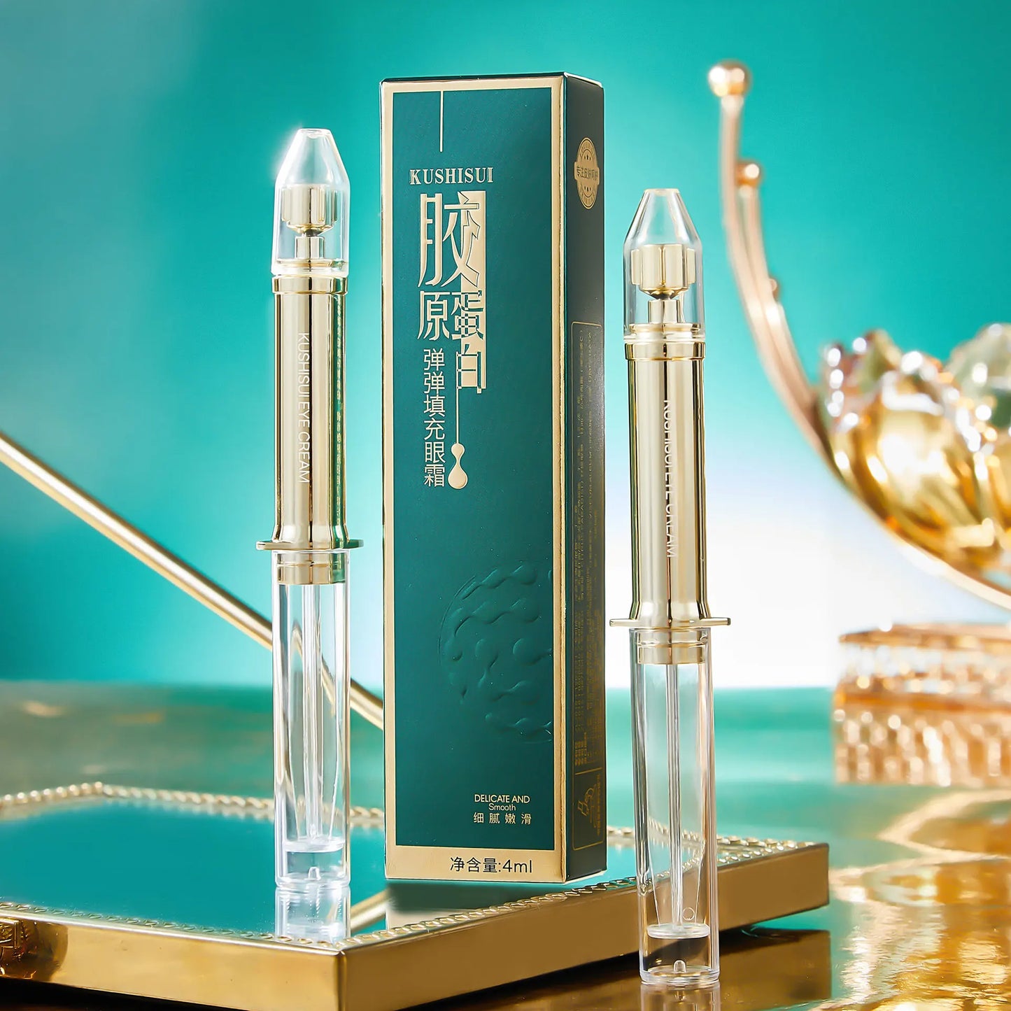 1 Pc Collagen Filled Eye Cream Moisturizes and Moisturizes Collagen Supplemented