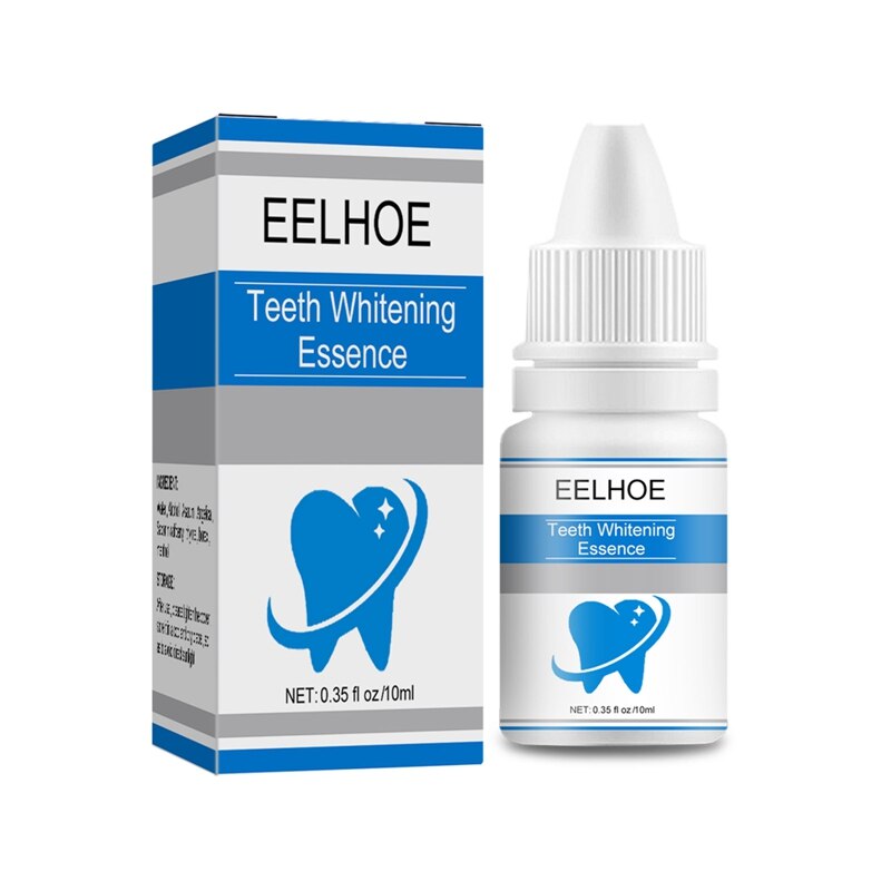 10ml Teeth Whitening Essence Teeth Brightening Bleaching Serum Effect Remove Plaque Stain Oral Cleanser