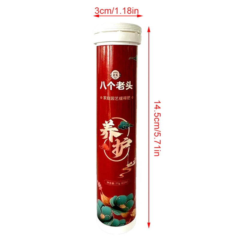 1Bottle Gardening Universal Slow-Release Tablet Organic Fertilizer Plant Nitrogen Phosphorus Potassium Slow Release Agent
