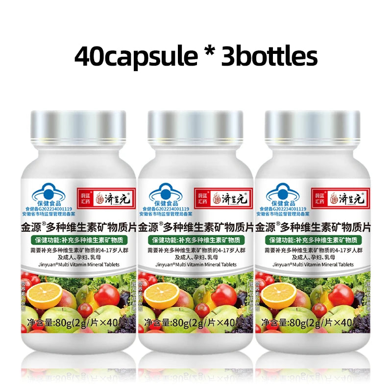 3 Bottles Multi Vitamin Minerals Supplements in Pakistan