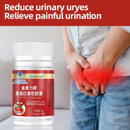 30 Lycopene Capsules Prostate Prostatitis Urinary Health Immunity Support Supplement
