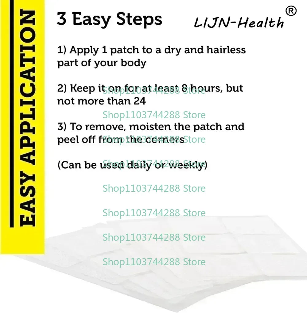 30 Patches Multivitamin with Iron Transdermal Patches for Women Hair, Skin, and Nail Support