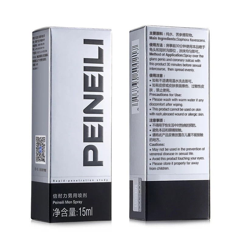 3pcs Peineili Delay Spray Massage Oil Male Delay for Men Spray Male External Use Anti Premature Ejaculation Prolong 60 Minutes