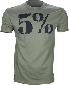 5% Nutrition Rich Piana Weightlifting Workout T-Shirt Gym Tee Muscle Shirt Cotton in Pakistan