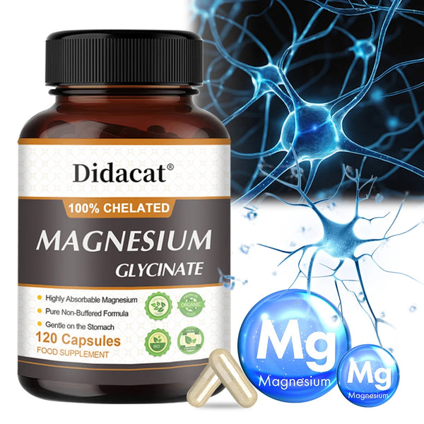 500 Mg Magnesium Glycinate - High Absorption Magnesium Supplement To Support Muscle and Improve Sleep - Vegetarian Capsules in Pakistan 500 Mg Magnesium Glycinate - High Absorption Magnesium Supplement To Support Muscle and Improve Sleep - Vegetarian Capsules in Pakistan