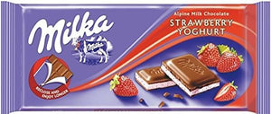 Strawberry Yogurt Milk Chocolate Bar 100g, 35 Pack in Pakistan