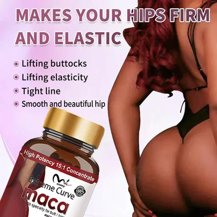 60 capsules that are easy to swallow increase natural curves for buttocks and buttock growth supplement vegetarian