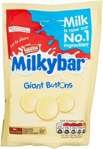 Original Nestle Milkybar Large Giant White Chocolate Buttons Bag Pouch Imported From The UK England in Pakistan