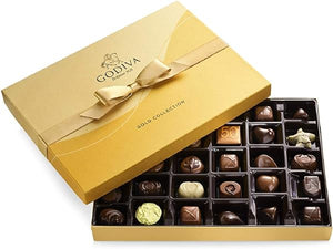 Godiva Chocolatier Chocolate Gold Gift Box, Assorted, 36 pc. 1 ounces in Pakistan