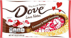 PROMISES Valentine's Love Notes Caramel Milk Chocolate Candy, 7.94 oz in Pakistan