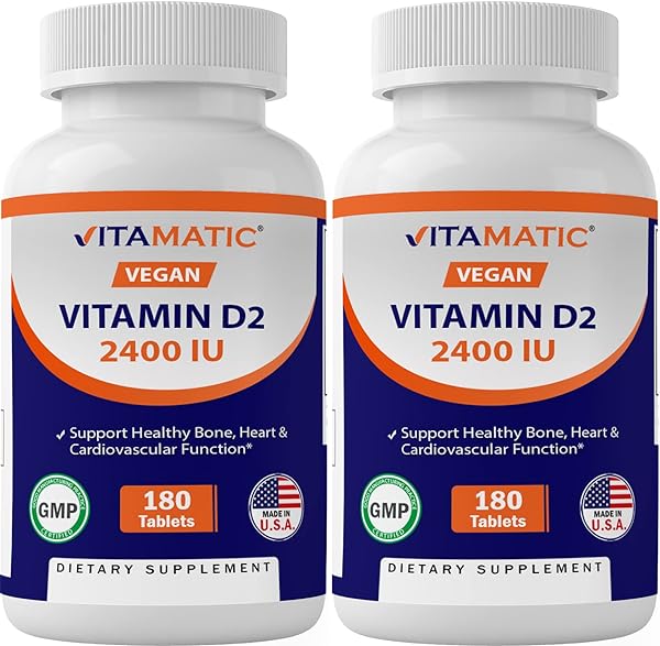 Vitamatic Vitamin D2 60 mcg (2400 IU) - Ergoc in Pakistan