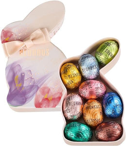 Neuhaus Belgian Chocolate Pink Easter Bunny Gift Box – 9 Chocolate Eggs Assorted Milk, White & Dark Chocolate – Easter Egg Assortment – Easter Gift – Pink in Pakistan