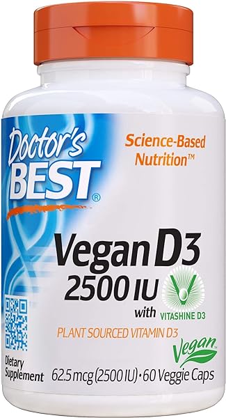 Doctor's Best Vitamin D3 2500IU with Vitashin in Pakistan