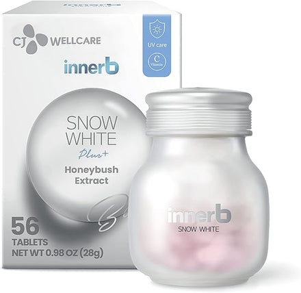 Innerb Snow White (28 Servings, 4 Weeks) - UV Protection and Antioxidant Boost, Premium Korean Skincare Supplement by CJ Wellcare. Honeybush Extract, Vitamin C. in Pakistan