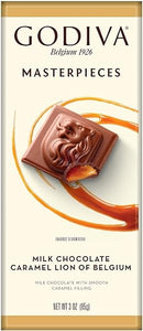 Milk Chocolate Caramel Lion Masterpieces Tablet, Chocolate Treats, Chocolate Candy Bar, Gourmet Chocolate, 3 oz in Pakistan