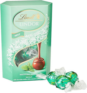 Lindor Milk Mint Chocolate Truffles Box, 200 g in Pakistan