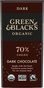 Green & Black's Organic Dark Chocolate Bar, 70% Cacao, 3.17 oz in Pakistan
