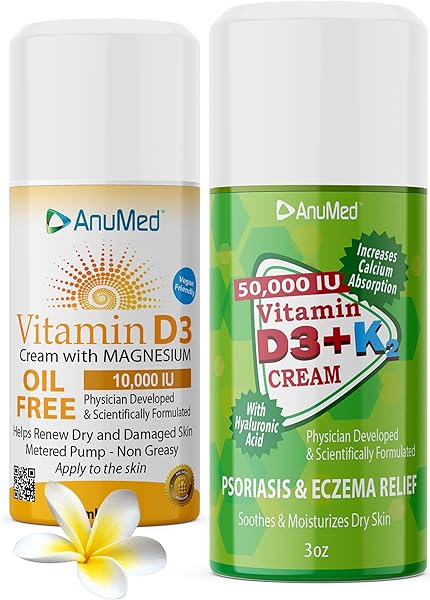 ANUMED Bundle Natural Cream with Vitamin (D3+ in Pakistan