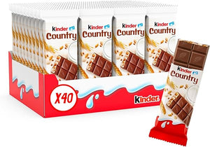 Ferrero Kinder Country - 40 Single Bars in Pakistan