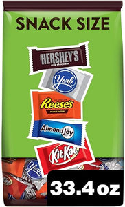 Hershey Assorted Chocolate Flavored Snack Size, Easter Candy Party Pack, 33.43 oz in Pakistan