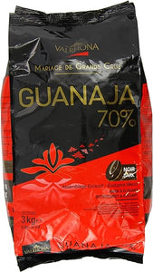 Dark Chocolate - 70% Cacao - Guanaja - 6 lbs 9 oz bag of feves in Pakistan