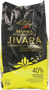 Milk Chocolate Couverture Baking Discs 40% Jivara Lactee (6.6 pound) in Pakistan
