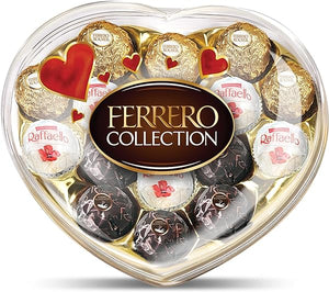 Ferrero Collection, 16 Count, Assorted Hazelnut, Chocolate and Coconut, Valentine's Chocolate Heart Gift Box, 6.2 oz in Pakistan