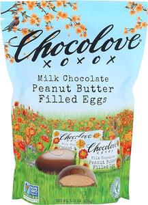 Chocolove, Milk Chocolate, Peanut Butter Eggs, 7.05 Oz in Pakistan