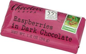 Chocolove Raspberry Dark Chocolate, 1.2-Ounces (Pack of 12) in Pakistan