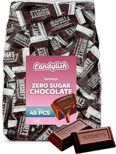 Hershey Zero Sugar Milk Chocolate Candy Bars - Approx. 45 Pieces Bulk Pack in Pakistan