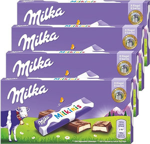 Milkinis Chocolate Bars, 87.5g/3.09oz (Pack of 4) in Pakistan