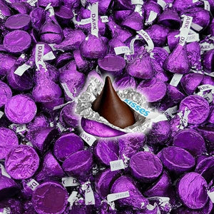 Hershey-Chocolate kisses candy KISSES Special dark Approx 300 pcs 3 lbs - Mildly Sweet Chocolate in Pakistan