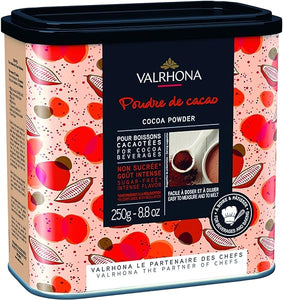 Dutch Processed French Cocoa Powder. Chef’s Choice Cocoa Powder. Warm, Red Color, Pure, Dark, Intense Flavor. Poudre de Cacao. Great for Desserts and Hot Chocolate. Kosher. 250g (Pack of 1) in Pakistan