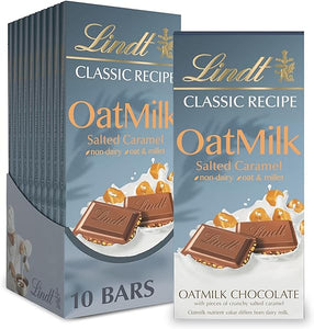 CLASSIC RECIPE Non-Dairy OatMilk Salted Caramel Chocolate Candy Bar, 10 Pack, 3.5 oz. in Pakistan