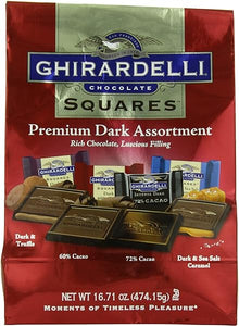 Dark Assorted Chocolate Squares XL Bag, 16.71 oz. in Pakistan