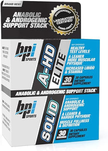 A-HD Elite/Solid (30 Capsules) – Men’s Testosterone Booster – Healthy Muscle, Strength, & Performance Support – Promotes Natural Fat Loss & Libido – 30 Servings – 550mg in Pakistan