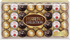Ferrero Collection Gift Box, 32 Count, Rondnoir, Rocher and Raffaello in Pakistan