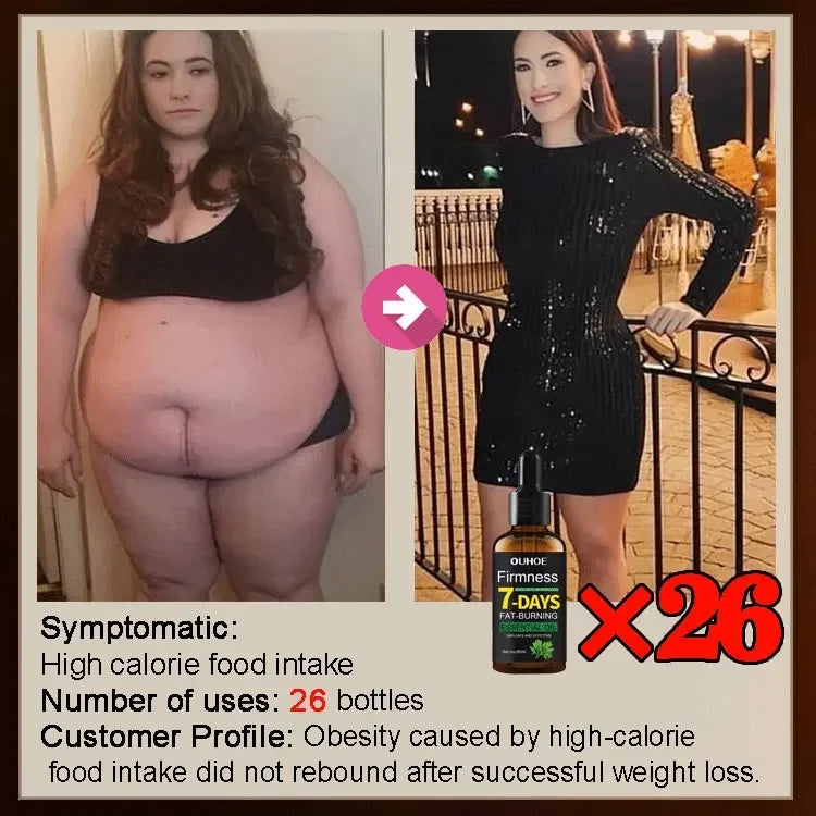 Abdominal firming and slimming fat burning essential oil