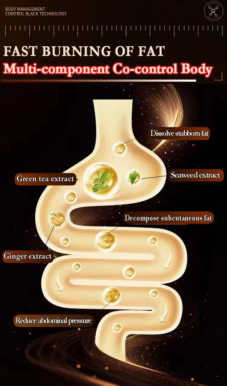 Abdominal firming and slimming fat burning essential oil