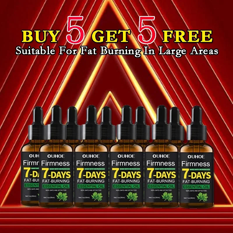 Abdominal firming and slimming fat burning essential oil