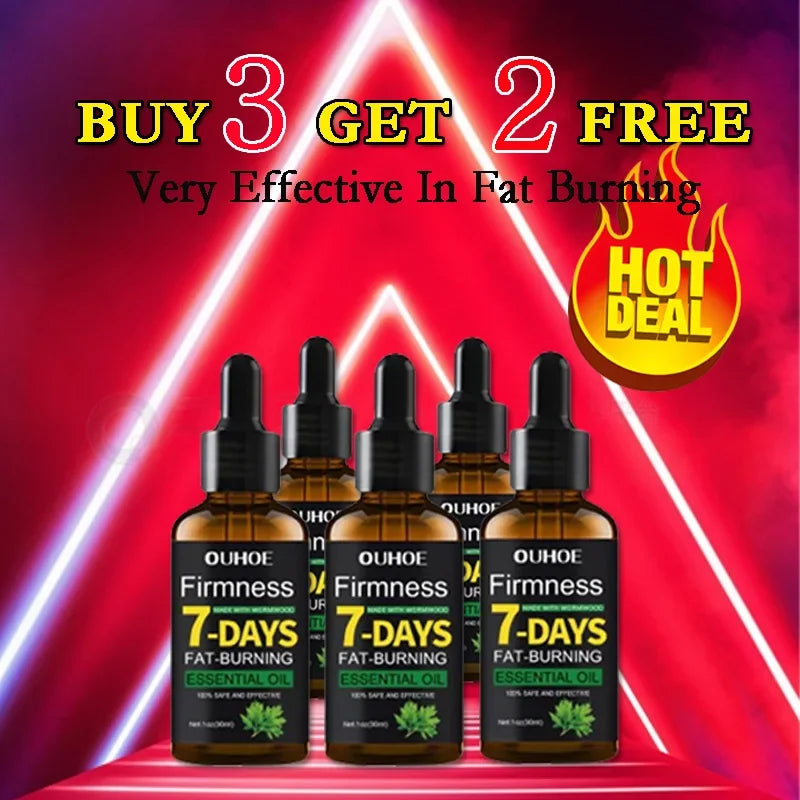 Abdominal firming and slimming fat burning essential oil