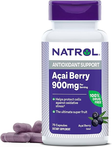 Acai Berry 1,000mg, Antioxidant Protection, C in Pakistan
