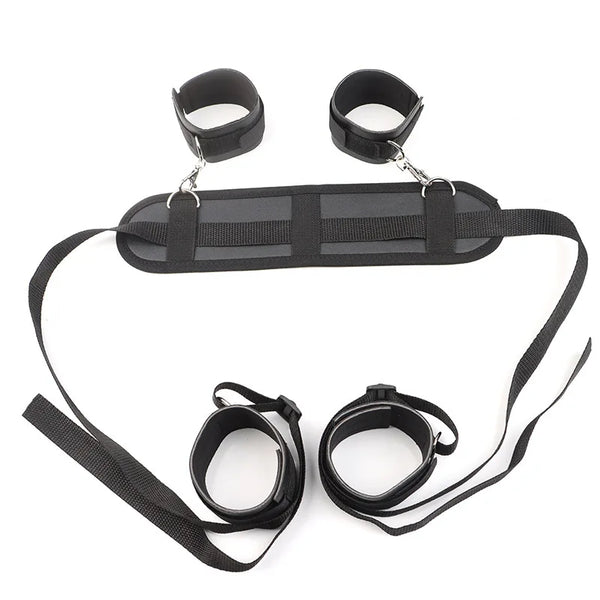 Adult toys BDSM Bandage Toy Kit Open Leg Handcuff Bundle Ankle Cuff Adjust Auxiliary Strap Erotic Slave Accessories in Pakistan Adult toys BDSM Bandage Toy Kit Open Leg Handcuff Bundle Ankle Cuff Adjust Auxiliary Strap Erotic Slave Accessories in Pakistan