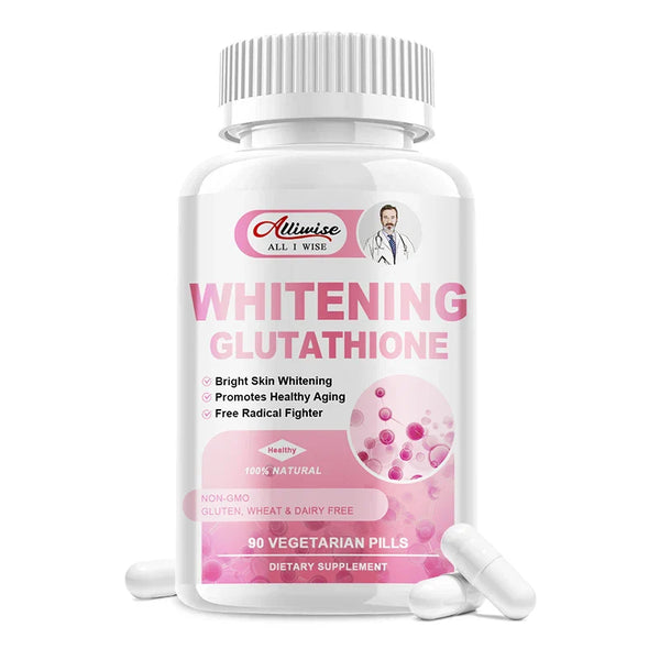 Alliwise Glutathione Capsules Collagen Whiten Capsule Anti-Aging Boosting Immunity Dull Skin Whitening Skin Whitening Gummies in Pakistan Alliwise Glutathione Capsules Collagen Whiten Capsule Anti-Aging Boosting Immunity Dull Skin Whitening Skin Whitening Gummies in Pakistan