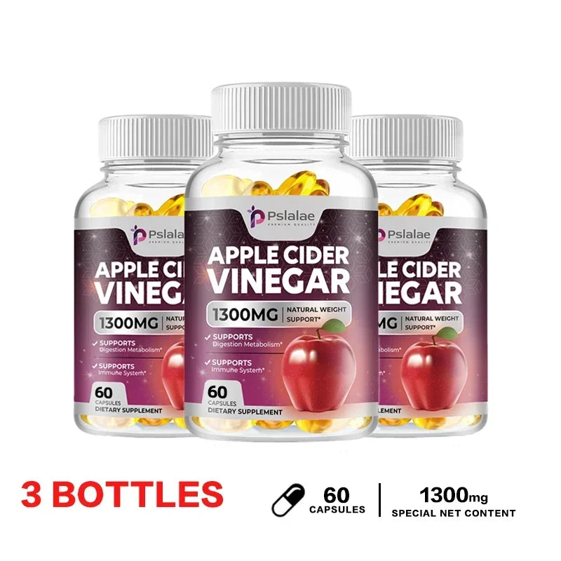 Apple Cider Vinegar - Fat Burner, Natural Detox and Cleanse, Energy Support