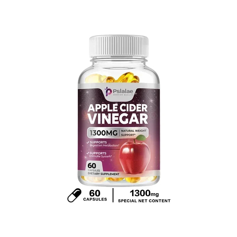 Apple Cider Vinegar - Fat Burner, Natural Detox and Cleanse, Energy Support