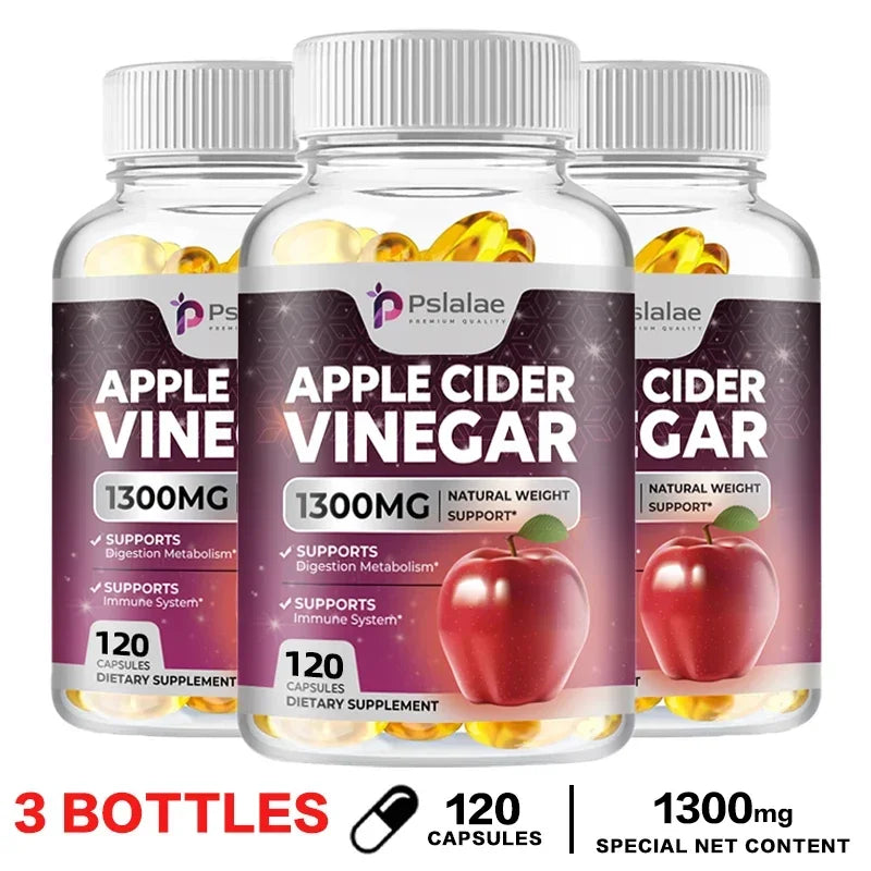 Apple Cider Vinegar - Fat Burner, Natural Detox and Cleanse, Energy Support