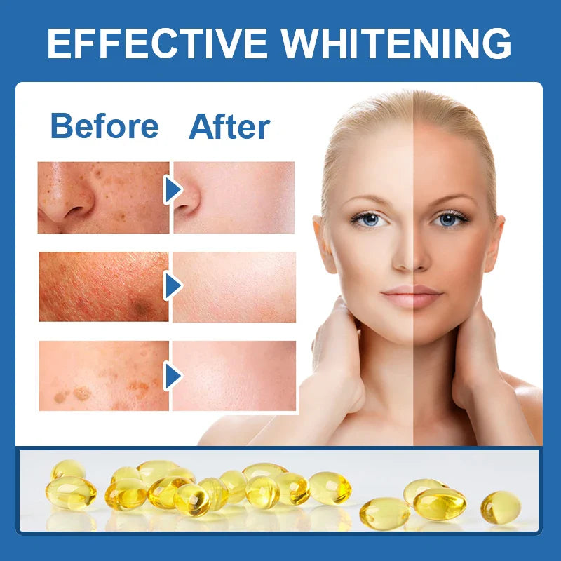 BBEEAAUU Hydrolytic Hyaluronic Acid Capsule Antioxidant Deeply Nourish Skin Brighten Elastic Skin and Joints Health