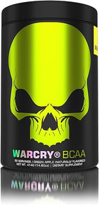 BCAA Powder Green Apple | Naturally Flavored | Post & Pre Workout Drink with Amino Acids, Citrulline, Beta-Alanine, Glutamine | 7g BCAAs for Men & Women | 30 Big Servings in Pakistan